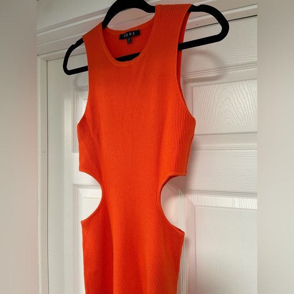 FORE Ribbed Knit Bodycon Dress - Picture 6 of 8